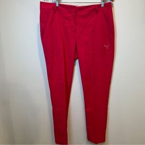 Puma Slim Performance Golf Pants Women’s Size 12 Pi k